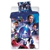 Patalynė bawełniana 140x200 Avengers 0704 Kapitan Ameryka Iron Man Hulk Bruce Banner Thor 049 poszewka 70x90