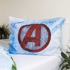 Patalynė bawełniana 140x200 Avengers Heroes Kapitan Ameryka poszewka 70x90