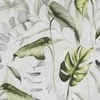 Patalynės komplektas Eurofirany Patalynė bawełniana 140x200 Ellen liście žalia BAW25