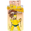 Patalynė bawełniana 140x200 Homer Simpson na plaży 9351 Simpsonowie poszewka 70x90