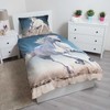 Patalynė bawełniana 140x200 Koń balta w galopie konik 4134 poszewka 70x90 horse