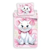 Patalynė bawełniana 140x200 Kot Marie Cat rožinė pszewka 70x90 JF24