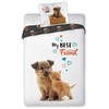 Faro Vaikiškas patalynės komplektas Best Friends, 140x200, 2 dalių
