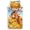Patalynė bawełniana 140x200 Król Lew 9436 Simba Pumba Timon Lion King poszewka 70x90