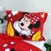 Patalynė bawełniana 140x200 Myszka Mini raudona serca Minnie Mouse poszewka 70x90 August 23