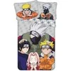 Patalynė bawełniana 140x200 Naruto 2 pilka kolorowa poszewka 70x90 JF24