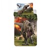 Patalynė bawełniana 140x200 Park Jurajski dinozaur wulkan 6762 Jurassic Park poszewka 70x90