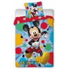 Faro Vaikiškas patalynės komplektas Mickey 160x200, 2 dalių