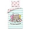 Halantex Medvilninė patalynė 160x200 Pusheen Kitten vaikams