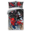Halantex Spider-Man – Viengulis patalynės komplektas Žmogus voras – 160x200 cm, 2 dalių