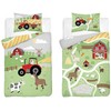 Detexpol Bambuko patalynės komplektas TRAKTOR Farma 90x120 cm bambukas + medvilnė
