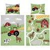 Detexpol Bambuko patalynės komplektas TRAKTOR Farma 90x120 cm bambukas + medvilnė