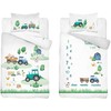 Detexpol Patalynė niemowlęca 90x120 Traktorek Farma BAWEŁNA