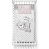 Patalynės komplektas Detexpol Vaikiška patalynė 2 vnt 100x135cm 3944B BEAR rožinė BABY SHOWER