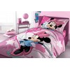 Faro Patalynė DWUSTRONNA BAWEŁNIANA 160x200 MYSZKA MINNIE MINI MOUSE RÓŻOWA