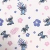 Patalynė bawełniana 140x200 Lilo i Stitch rožinė balta poszewka 70x90 JF 24