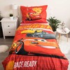 Patalynė dziecięca 140x200 Cars Auta 9497 Zygzak McQueen raudona poszewka 70x90