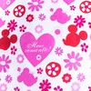 Patalynė dziecięca 140x200 Myszki Mini Miki 9527 Minnie Mickey Mouse poszewka 70x90
