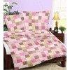 Medvilninio satino patalynės komplektas, 200x220 cm antklodės užvalkalas, 70x80 cm pagalvių užvalkalai, užsegimas sagomis, 140 g/m², nereikia lyginti, patvarus audinis, miegamojo tekstilė