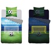 Detexpol ŠVYTI TAMSIOJE PATALĖJE 140 x 200 FUTBOLIS FUTBOLO ĮVARTOS LAUKAS