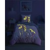 Detexpol GLOWING UNICORN PATALĖS UNICORN 140x200cm FLUO DREAM ROŽINĖ