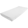 Vandeniui atspari čiužinio apsauga 140x200 cm, Tencel pluošto užvalkalas, drėgmės barjeras švariam miegui, elastiniai kampiniai dirželiai, skalbiama 40°C, higieninis paklotas