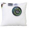 Antialerginė pagalvė 70x80 cm, balta dygsniuota, švelnus perkelis, 100% ekologiška medvilnė, 1000g užpildas, hipoalerginė miego pagalvė, minkšta patalynė