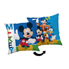 Poduszka dekoracyjna 35x35 Mickey and Friends Myszka miki i przyjaciele mėlyna dvipusė
