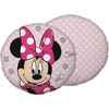 Poduszka dekoracyjna 40 cm Minnie Dots Myszka mini rožinė polarowa kształtka przytulanka