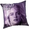 Poduszka dekoracyjna 40x40 Billie Eilish violetinė JF24