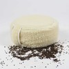 Merino vilnos meditacijos pagalvėlė, užpildyta grikiais, ergonominė atrama, 30 cm x 15 cm, terapinė pagalvė, sėdėjimui