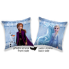 Poduszka dziecięca 40x40 Frozen Kraina Lodu 2 Anna Elsa 0128 Olaf bałwanek jednorożec koń dekoracyjna