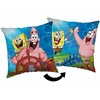 Poduszka dziecięca 40x40 Sponge Bob "Sea" mėlyna J24