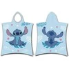 Poncho vaikams 50x115 Lilo and Stitch mėlyna ręcznik su kapturem dziecięcy Jf24