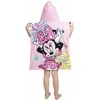 Poncho vaikams 50x115 Myszka Mini ręcznik su kapturem dziecięce August 23