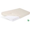 Baby Matex Prześcieradło bambusowe su gumką 70x140 Bamboo 15 smėlio sp. do łóżeczka dziecięce