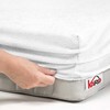 Kilpinė paklodė su elastine juostele 70x140 balta KARO