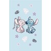 Rankšluostis Ręczniczek do przedszkola 30x50 Lilo and Stitch mėlynas dziecięcy bawełniany JF24