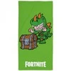 Rankšluostis MCU Ręcznik plażowy 70x140 Fortnite Smok bawełniany dziecięcy žalia 4103