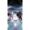 Rankšluostis Ręcznik plażowy 70x140 Hokej na lodzie Ice hockey 9725 bawełniany łyżwy gra w hokeja zawodnicy młodzieżowy