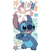 Rankšluostis Ręcznik plażowy 70x140 Lilo and Stitch Hawaiian mėlyna dziecięcy bawełniany Kids25