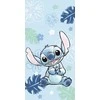 Rankšluostis Blue Mėlyna Ręcznik plażowy 70x140 Lilo and Stitch Ohana Mėlyna mėlyna dziecięcy bawełniany Kids25