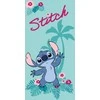 Rankšluostis Ręcznik plażowy 70x140 Lilo i Stitch „Hawaii” miętowy szybkoschnący