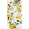Rankšluostis Ręcznik plażowy 70x140 Minionki przyjaciele Minions Friends bawełniany dziecięcy 5598