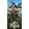 Rankšluostis Ręcznik plażowy 70x140 Park Jurajski dinozaury las 6793 Jurassic World Park bawełniany dziecięcy 6793