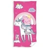 Peppa Pig Vienaragis vonios rankšluostis, paplūdimio rankšluostis 70x140cm