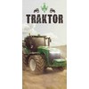Tractor "Žalias" Vaikiškas rankšluostis, 70x140 cm
