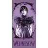 Rankšluostis Ręcznik plażowy 70x140 Wednesday violetinė modzieżowy bawełniany Kids25