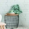 Nattou silikoniniai indai vaikams, 4in1 rinkinys su puodeliu | Žalia