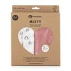 Petite&amp;Mars Misty - bambuko muslino vytinys, 2 rinkinys | Rožė